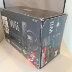 Boxed Black Nintendo Wii Console - Mario Bundle