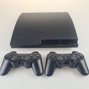Playstation 3 Slim Console + 2 Controllers (250GB)