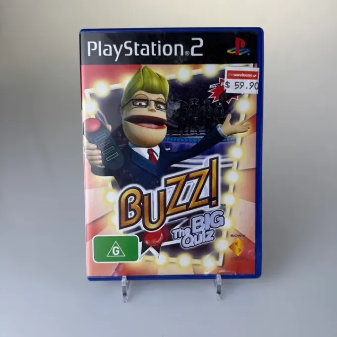 Buzz! The Big Quiz Ps2