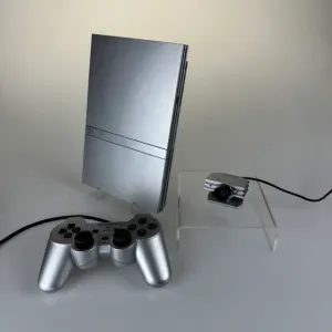 Sony Playstation 2 Silver Slim Console + EyeToy Camera